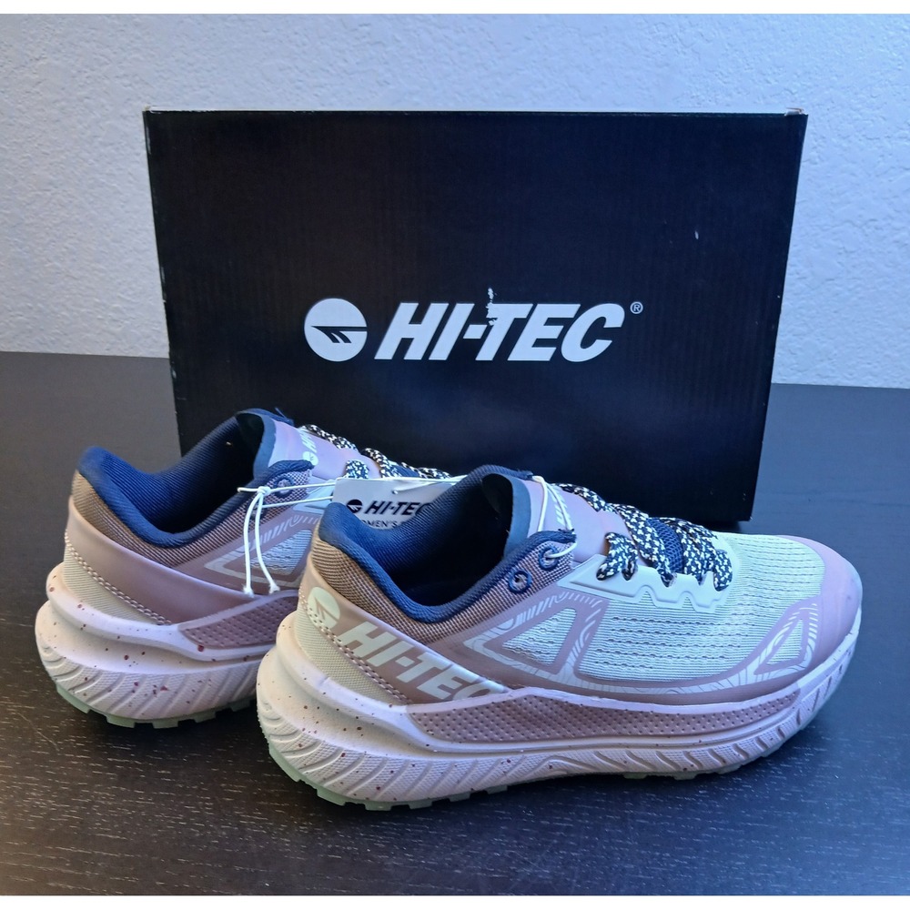 Hi-Tec Womens Trail Running Shoes Elderberry Lilac Marble 1852826 Size 6 NEW
